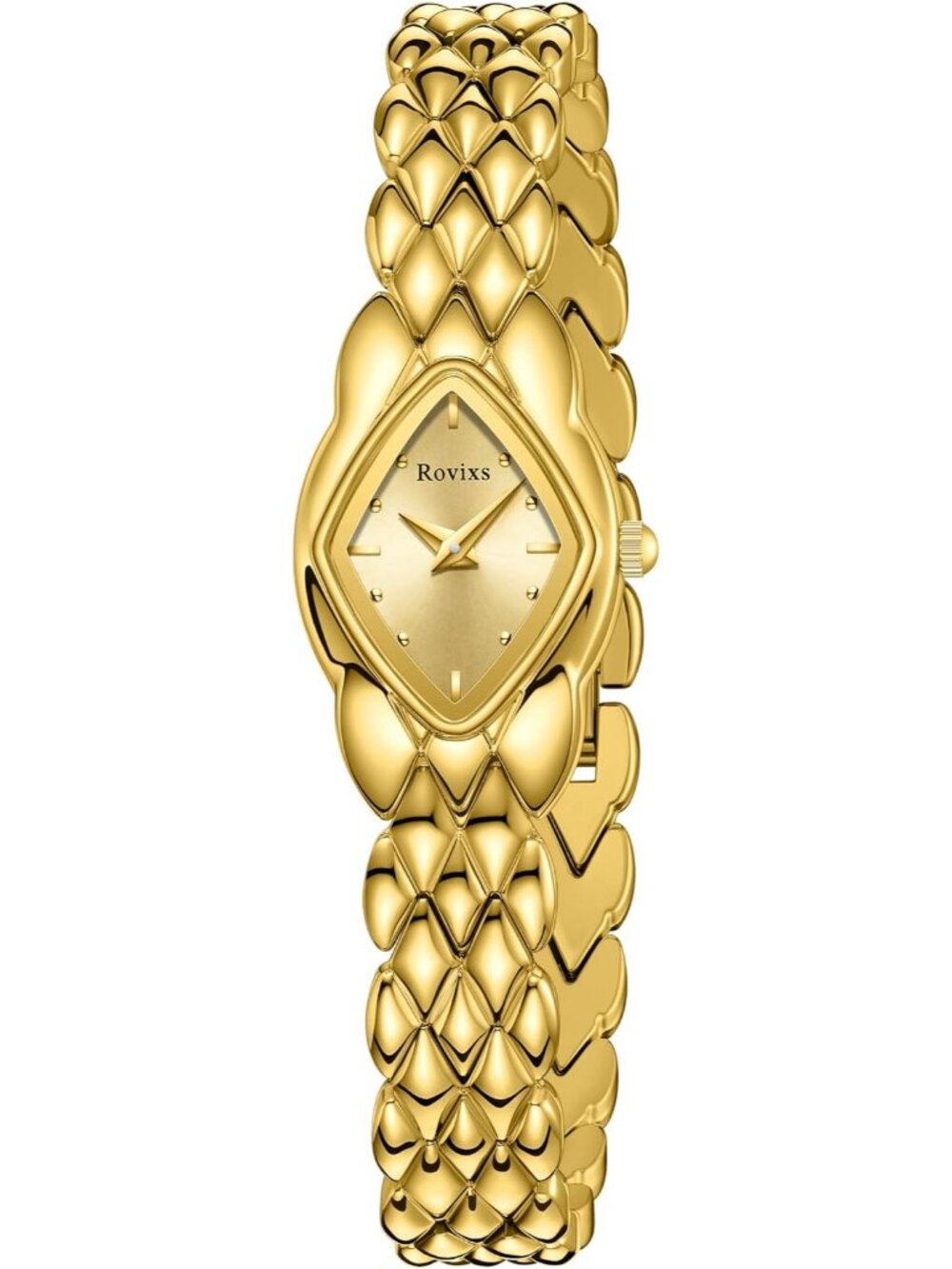 Women's Gold Elegant Retro Vintage Luxury Adjustable Bracelet Dress Wrist Watch